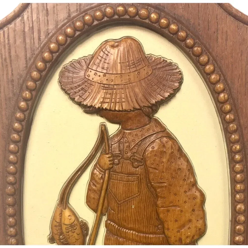 Vintage American Greeting Robby Hobbie Hobby 1970s 3D Wall Hanging 15